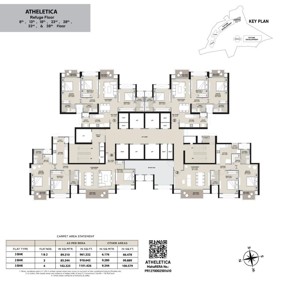 3 BHK Plan